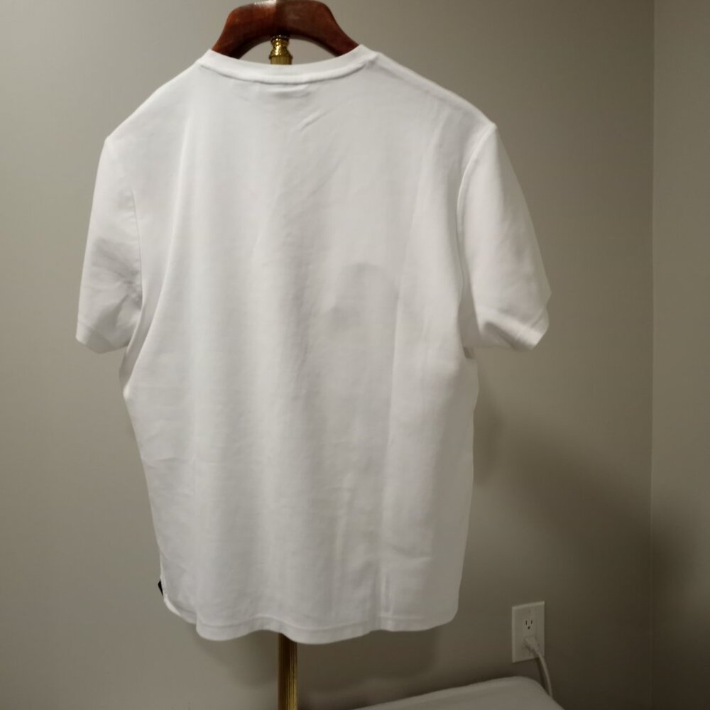 PERRY ELLIS WHITE SHORT SLEEVE V-NECK T-SHIRT MEN SIZE XL - Picture 5 of 5